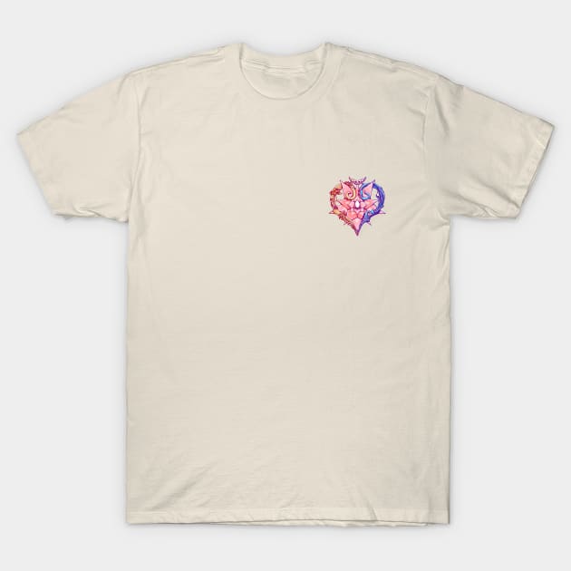 Kairi Symbol Heart T-Shirt by VenaCoeurva